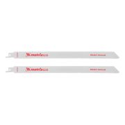 Полотна универсальные для сабельной пилы S1222VF, 275/1.8-2.5 мм, Bimetal, 2 шт, Pro Matrix