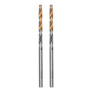 Сверло спиральное по металлу 3,2 x 65мм, Р6М5, Golden Tip, многогранная заточка, 2шт. Denzel
