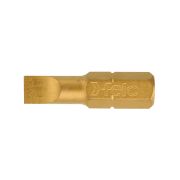 Felo Бита Плоская шлицевая серия TiN 6,5X1,2X25, 10 шт 02061070