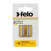Felo Бита шестигранная 4 мм, 2 шт в блистере 02440036
