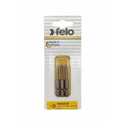 Felo Биты TX10/TX15/TX20 50мм, серия Industrial, 3 шт в блистере 03693116