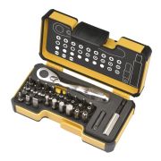 Набор бит SL/PH/PZ/TX/HEX с мини-трещоткой в кейсе, 33 шт, Felo 05773306