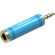 Переходник Vention mini Jack 3.5 mm M/Jack 6.5 mm F (VAB-S04-L)