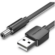 Кабель Vention CEYBG USB AM/DC-jack 5.5мм M - 1.5м Чёрный