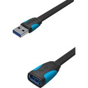 Кабель-удлинитель Vention USB 3.0 AM/AF - 0.5 м (VAS-A13-B050)