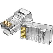 Коннектор Vention RJ45 (8p8c), cat. 5e, под витую пару (50шт.) (IDBR0-50)