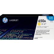 HP 650A Yellow Color LaserJet Print Cartridge (CE272A)