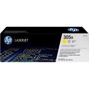 HP 305A Yellow Original LaserJet Toner Cartridge (CE412A)