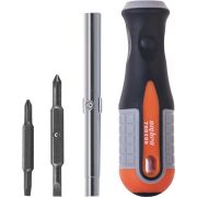 750106 Отвертка стержневая 6 в 1 ROUND GRIP 1/4«,5/16»DR, SL5,6, PH1,2