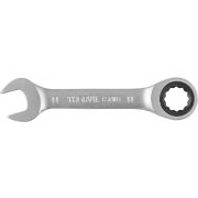 CSRW11 Ключ гаечный комбинированный трещоточный короткий, 11 мм
