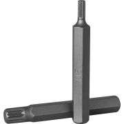 D10M75M09A Вставка-бита 10 мм DR SPLINE, М9, 75 мм